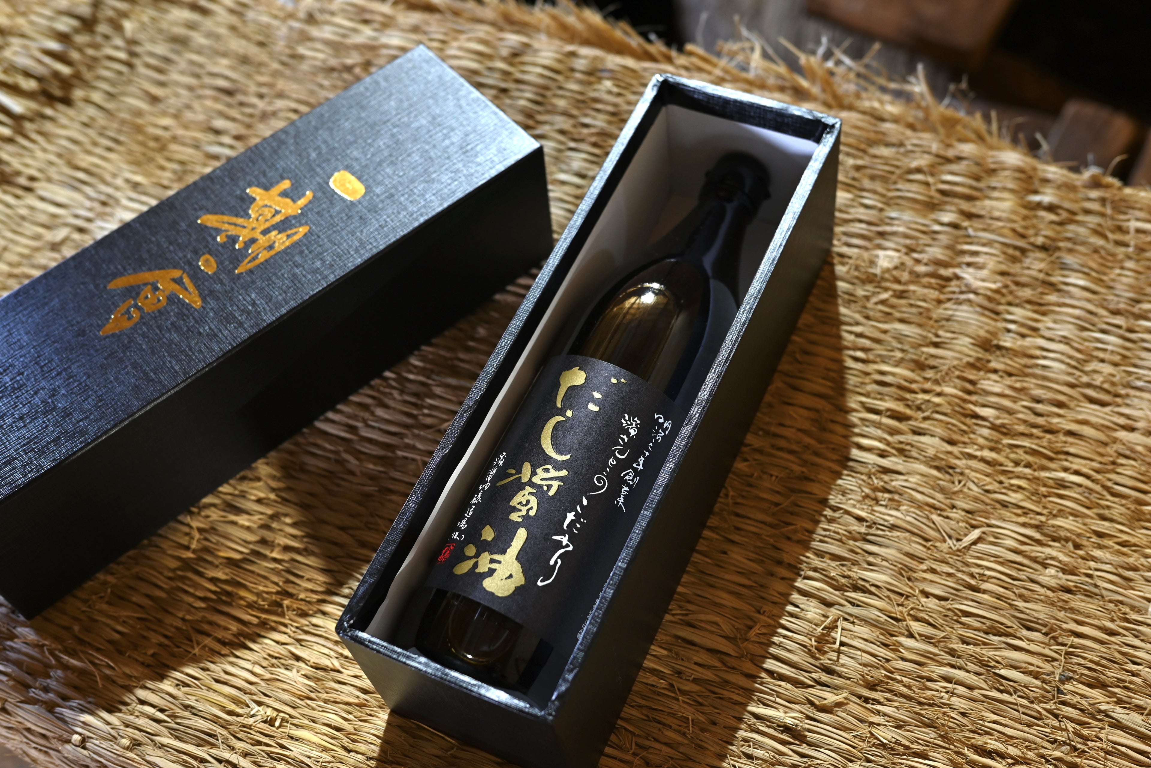 Authentic dashi soy sauce made with carefully selected ingredients